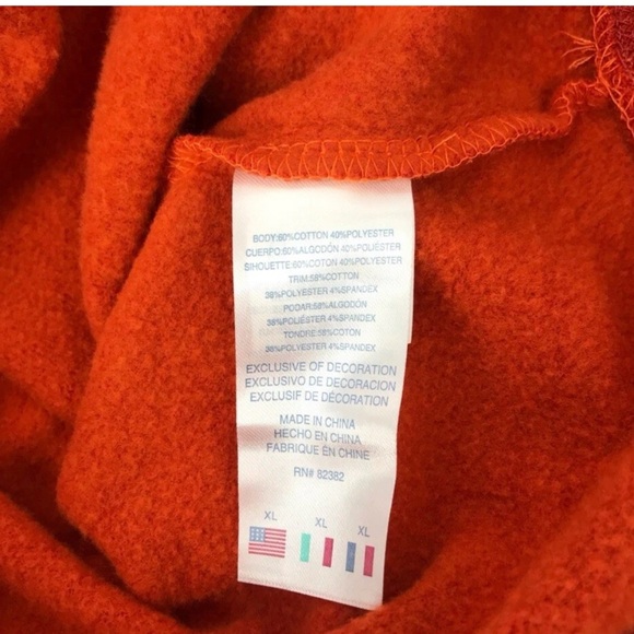 CHAMPION OMBRÉ SUNSET PULLOVER HOODIE SWEATSHIRT BOYS XL COTTON BLEND - Picture 4 of 8